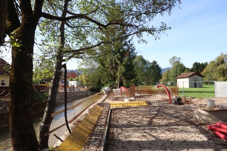 Gradnja brvi 03 Foto Ljubo Vukelič